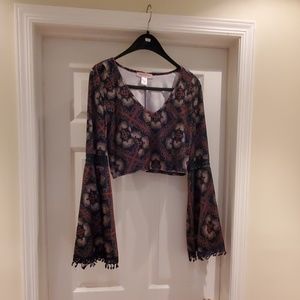 Band of Gypsies crop top